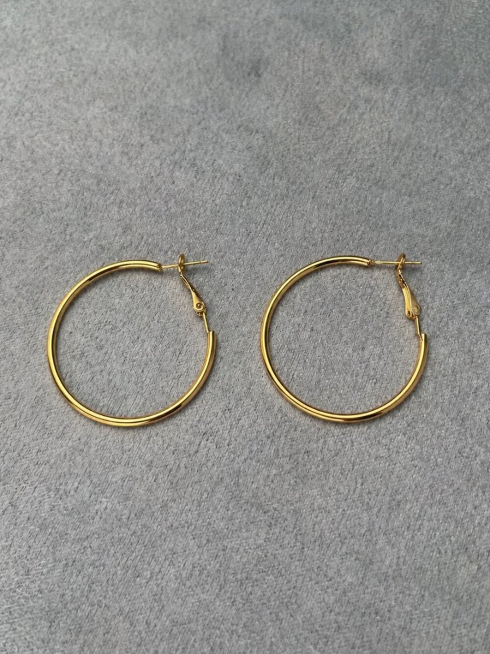 18K Gold Vermeil Essential Hoops – 50mm